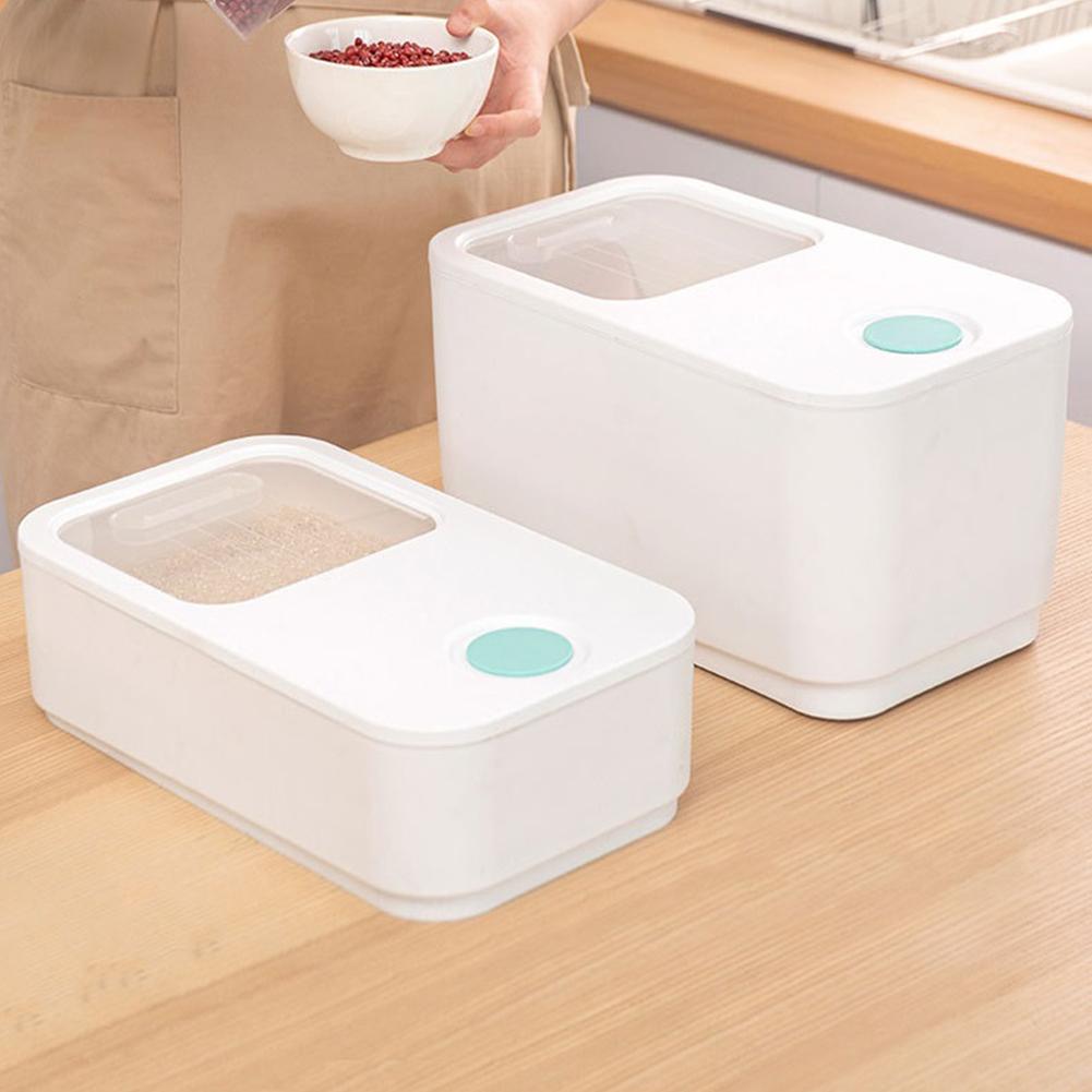 Organize Your Kitchen with the Kitchen Push Pull Grain Storage Box